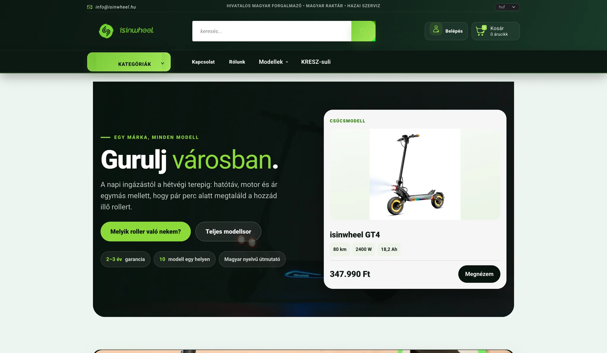 isinwheel.hu screenshot